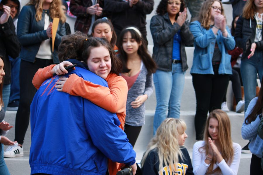 Students walk out in protest of recent gun violence