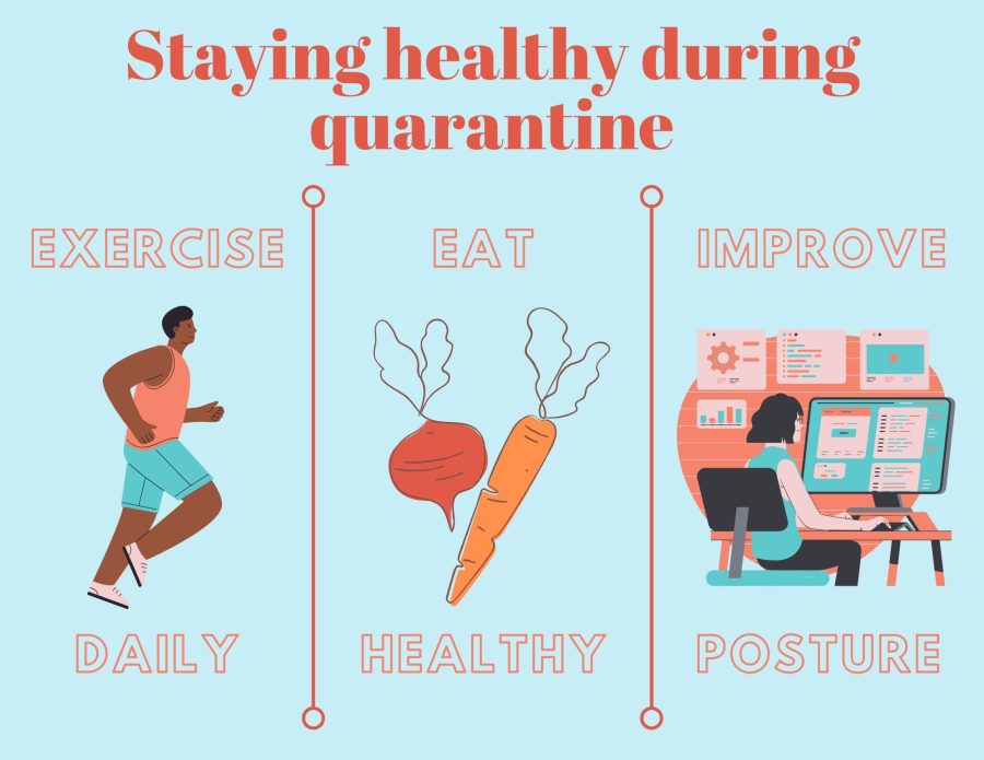Staying healthy during quarantine