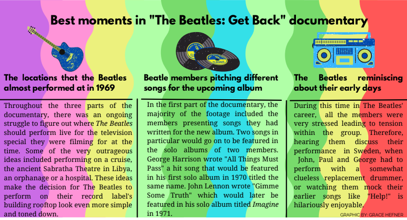 Beatles “Get Back” documentary  released on Disney+
