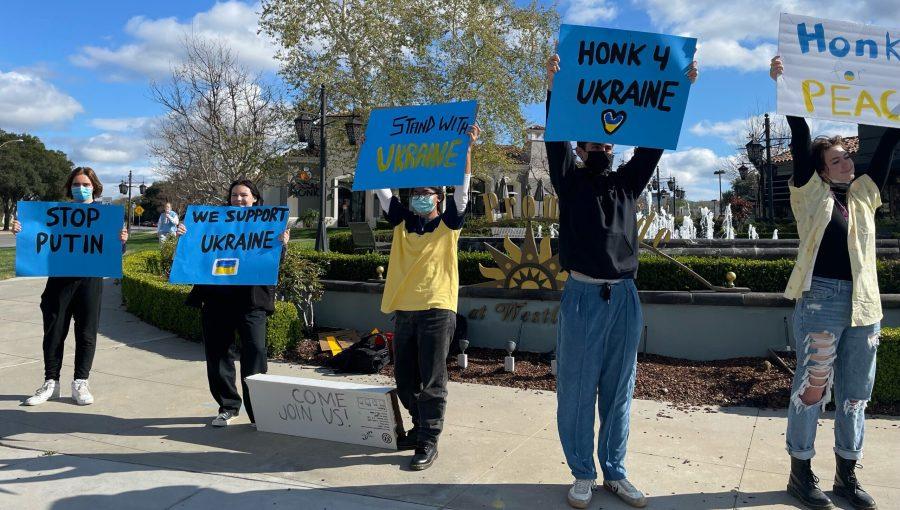 Westlake for Ukraine rally