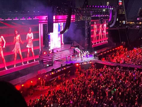 AN ENCORE TO REMEMBER: Korean girl group Twice performs an encore concert at the Banc of California stadium in Los Angeles as part of its fourth world tour to a crowd of adoring fans, dubbed “onces.”